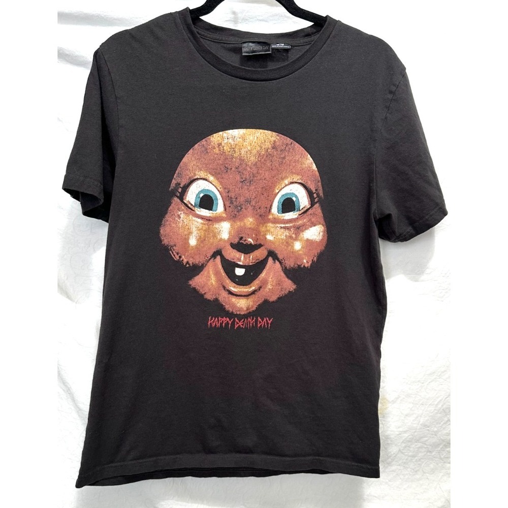 Happy Death Day Baby Face Men's‎ Medium Black Short Sleeve T-Shirt
